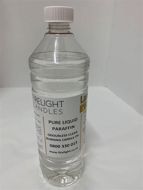 Paraffin Oil - 1 Litre (Various Colours Available) – Firelight Candles