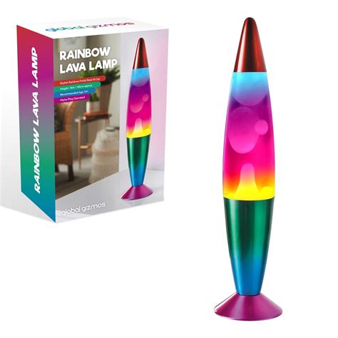 16" Rainbow Lava Lamp