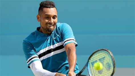 Nick Kyrgios fined $17,500 for inappropriate behavior at Queen's Club - ESPN