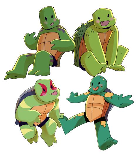 Beautiful Don, Don, Don and Don? | Teenage mutant ninja turtles artwork, Tmnt turtles, Teenage ...