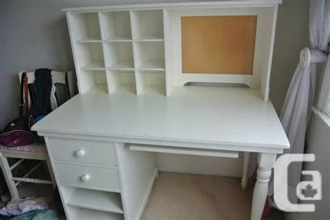 Pottery Barn White Desk + Hutch + Chair - Madeline Style - for sale in Toronto, Ontario ...