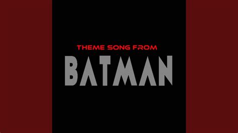 BATMAN (Theme song) - YouTube