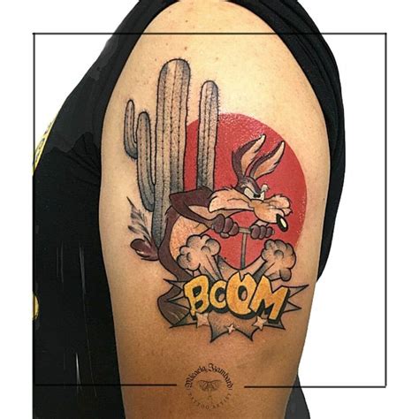 Top 54+ wile e coyote tattoo best - in.cdgdbentre