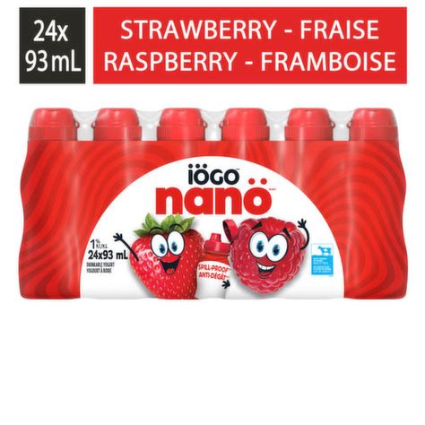 Iogo - Nano Yogurt Drink Strawberry/Raspberry