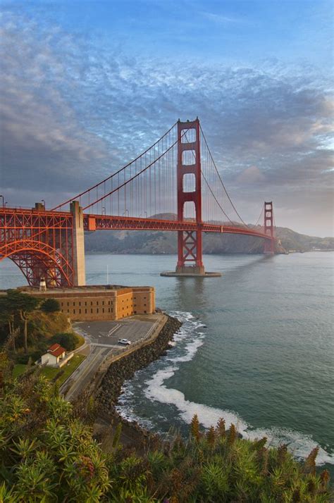 ~~Sunrise | a view of the Golden Gate Bridge, San Francisco, California ...