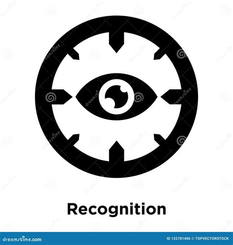 Recognition Icon Vector Isolated on White Background, Logo Concept of Recognition Sign on ...