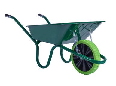 Haemmerlin Wheelbarrow Green Anti Puncture Tyre 90L