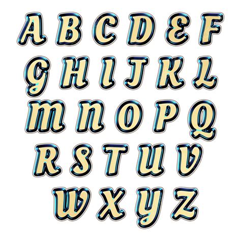 Alphabet Letter F Clipart Transparent Background, 3d Glossy Abcd Alphabet Letter Isolated On ...