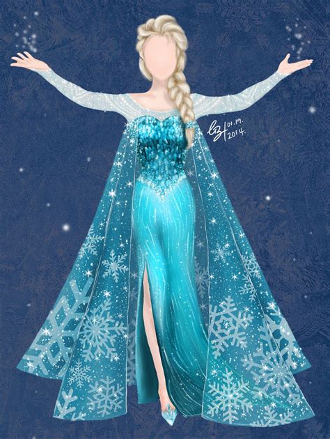 elsa dresses | Elsa's Dress - Disney's FROZEN by gabriellayoo Disney ...