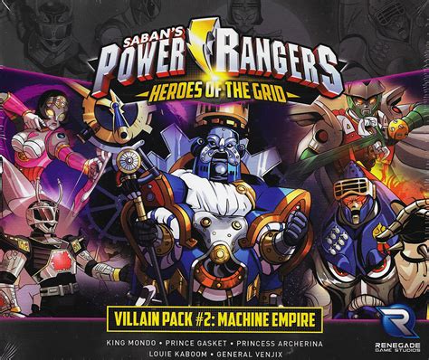 Power Rangers: Heroes of the Grid - Villain Pack #2: Machine Empire ...