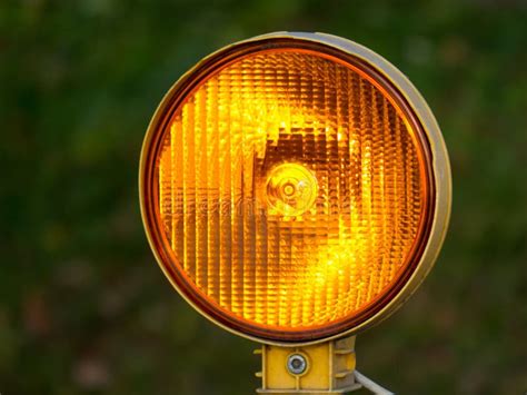 Orange traffic light stock photo. Image of alert, attention - 32024714