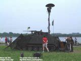 M113 radar light tracked armoured vehicle battle field observation ...