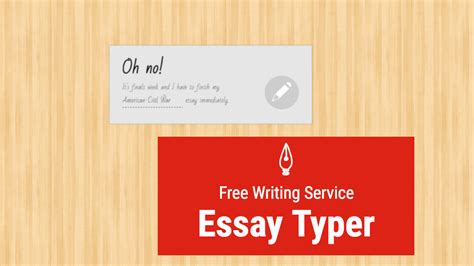 Essay Typer - Free Writing Service: Paper Generator & Rewriter - The ...