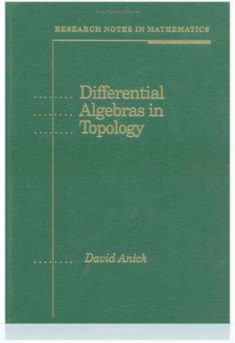 (PDF) Differential Algebras in Topology