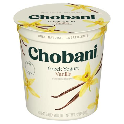 Chobani Vanilla Yogurt Nutrition Facts | Besto Blog