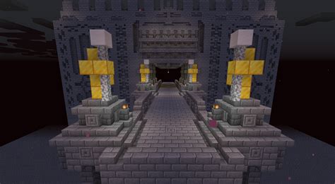 Overworld Version of Bastion Remnant Minecraft Map