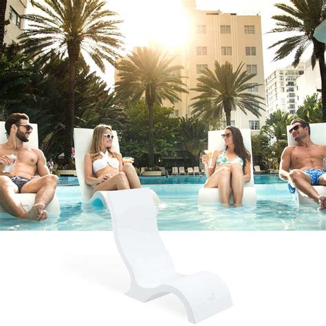 LEDGE LOUNGER | Signature Chair For In-Pool Tanning Ledge