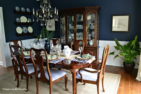 Sherwin Williams Naval - Dining Room Ideas for Every Season - Calypso ...