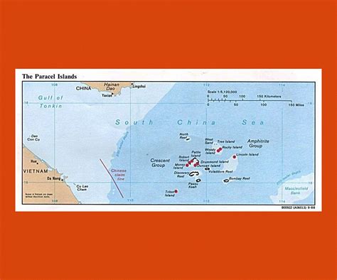 Maps of Paracel Islands | Collection of maps of Paracel Islands | Maps ...