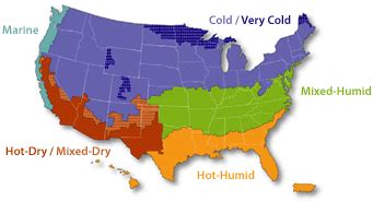 Climate Zones Of The United States Map - Glynis Frederique