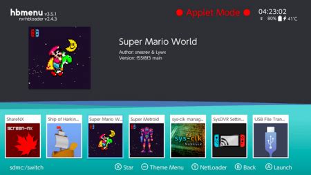 Super Mario World Switch - GameBrew