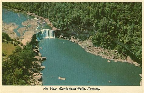 Vintage Travel Postcards: Cumberland Falls State Park, Kentucky