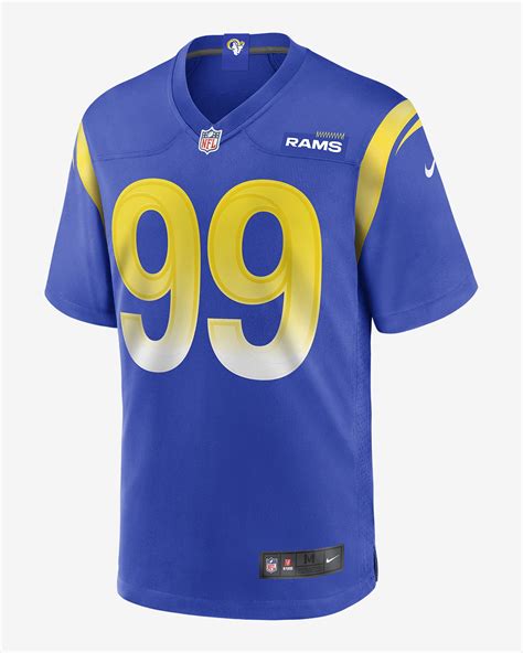 NFL Los Angeles Rams (Aaron Donald) Men's Game Football Jersey. Nike.com