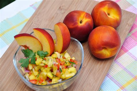 Recipe: Peach Mango Salsa