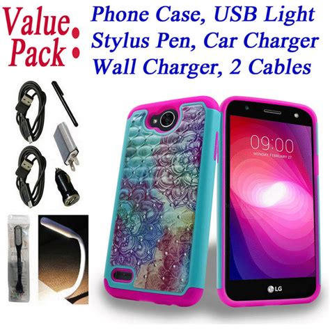 Value Pack + for 5.5" LG X Charge X Power 2 FIESTA 2 & 1 K10 POWER Case ...