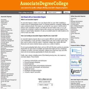 Associate Degreese: Top Online Associate Degrees