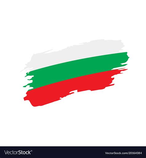 Bulgaria flag Royalty Free Vector Image - VectorStock