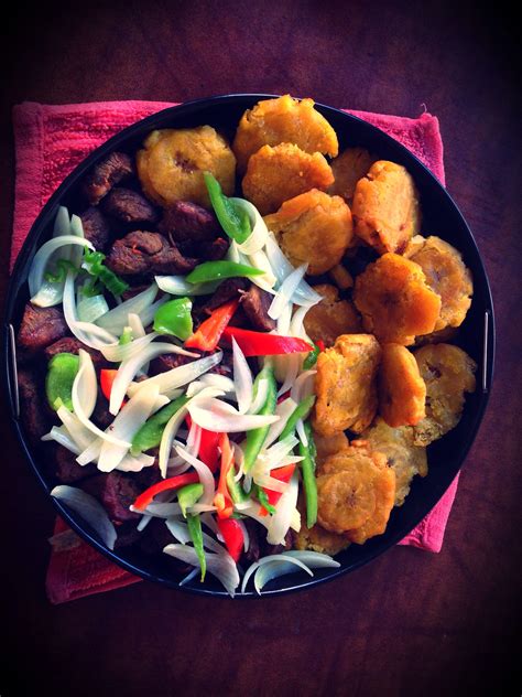 Fritay Haitian - baked beef chunks marinated and topped with onions and ...