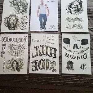 El Diablo Temporary Tattoos Suicide Squad. Complete Set of Face and Body Tattoos for Cosplay - Etsy