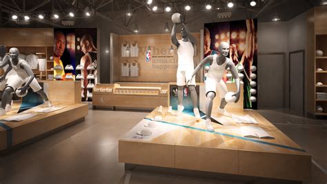 NBA Store Prototype - China by Victoria Giles at Coroflot.com