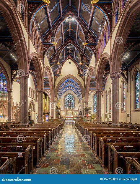 St. Paul`s Episcopal Cathedral of Buffalo Editorial Photo - Image of ...