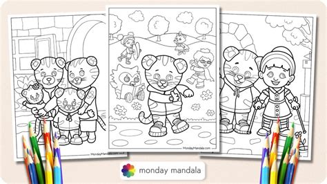 20 Daniel Tiger Coloring Pages (Free PDF Printables)