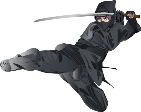 Female Ninja Vector Art, Icons, and Graphics for Free Download