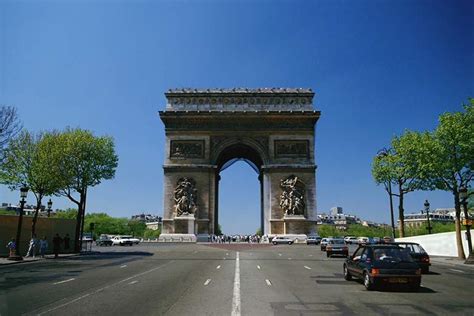 法国巴黎凯旋门-谷歌地图观察