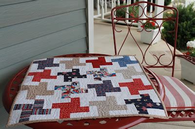 SunShine Sews...: A Mini Quilt in Red, White and Blue