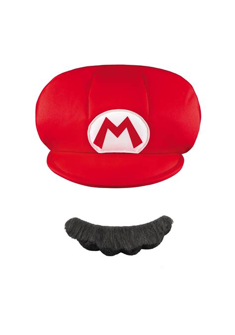 Mario Child Hat and Mustache