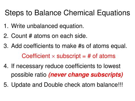 Chemical equation balancer with steps - challengegasw