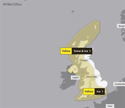 UK weather warnings: Heavy snow, hail and ice to bombard UK TOMORROW | Weather | News | Express ...