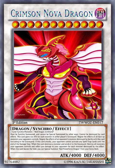 Crimson Nova Dragon by LightKeybladeMaster on DeviantArt