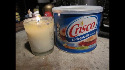 Crisco® Emergency Candle - My Thoughts - YouTube