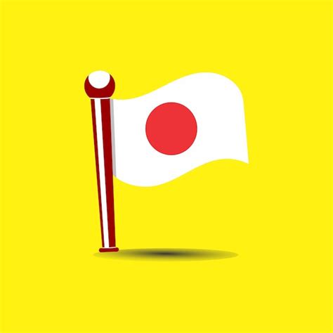 Premium Vector | Japan flag vector design