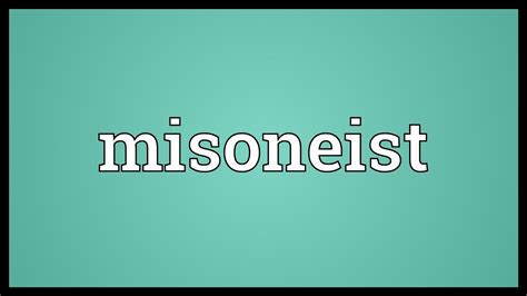 Misoneist Meaning - YouTube