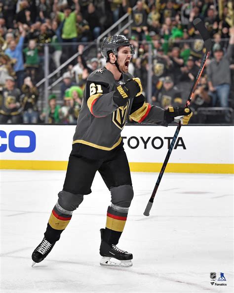 Mark Stone Vegas Golden Knights Unsigned Goal Celebration Photograph ...