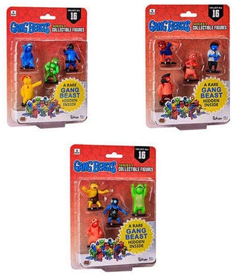 Gang Beasts Figures 5-Pack Blisterpack assorted 18,5x26cm