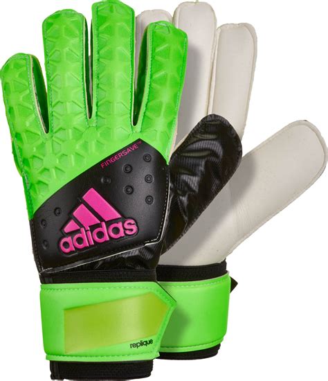 adidas ACE Fingersave Replique- Green Goalkeeper Gloves