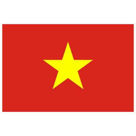 VN Vietnam Flag Icon | Public Domain World Flags Iconset | Wikipedia Authors